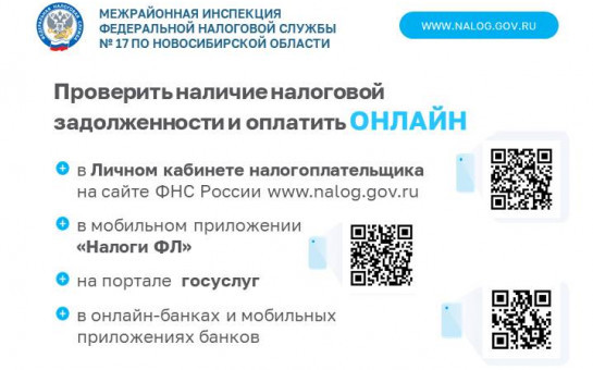 Проверьте налоговую задолженность